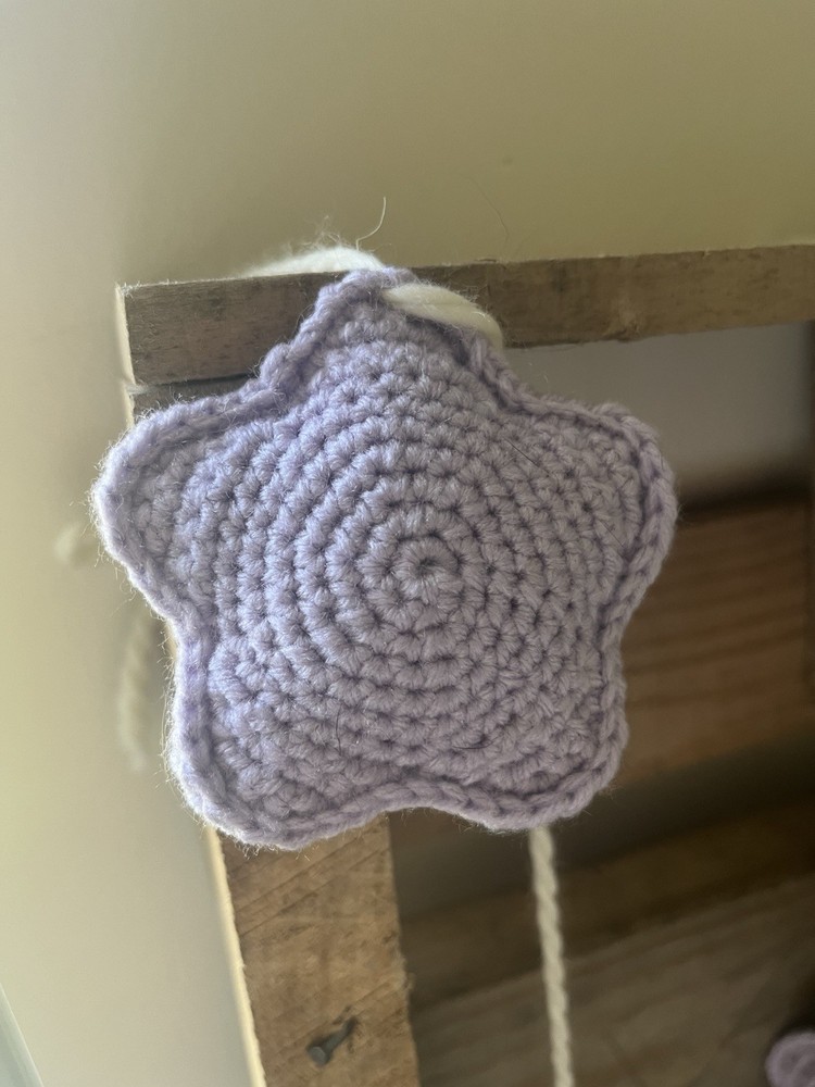 Crochet Star Garland