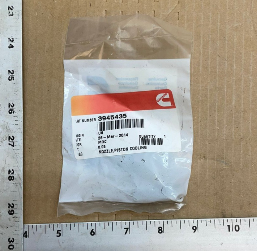 Cummins Piston Cooling Nozzle PN: 3945435