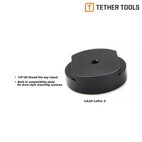 Tether Tools Aero LoPro-2 Bracket 1/4"-20 thread + Arca Mount for Tripod LP2SLV