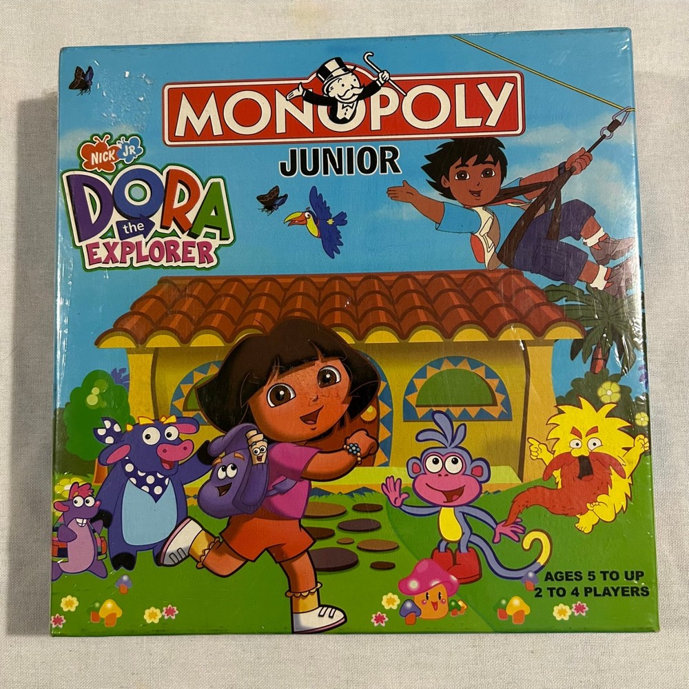 Dora The Explorer Monopoly Junior Game Brand New