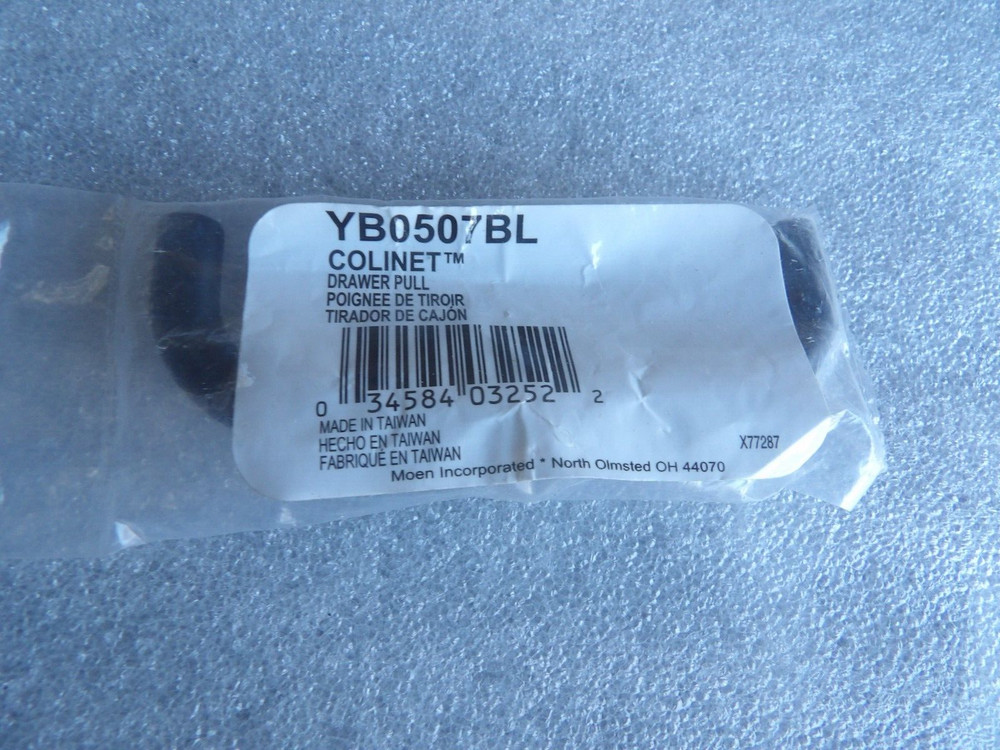 Moen YB0507BL Colinet Drawer Pull - Black