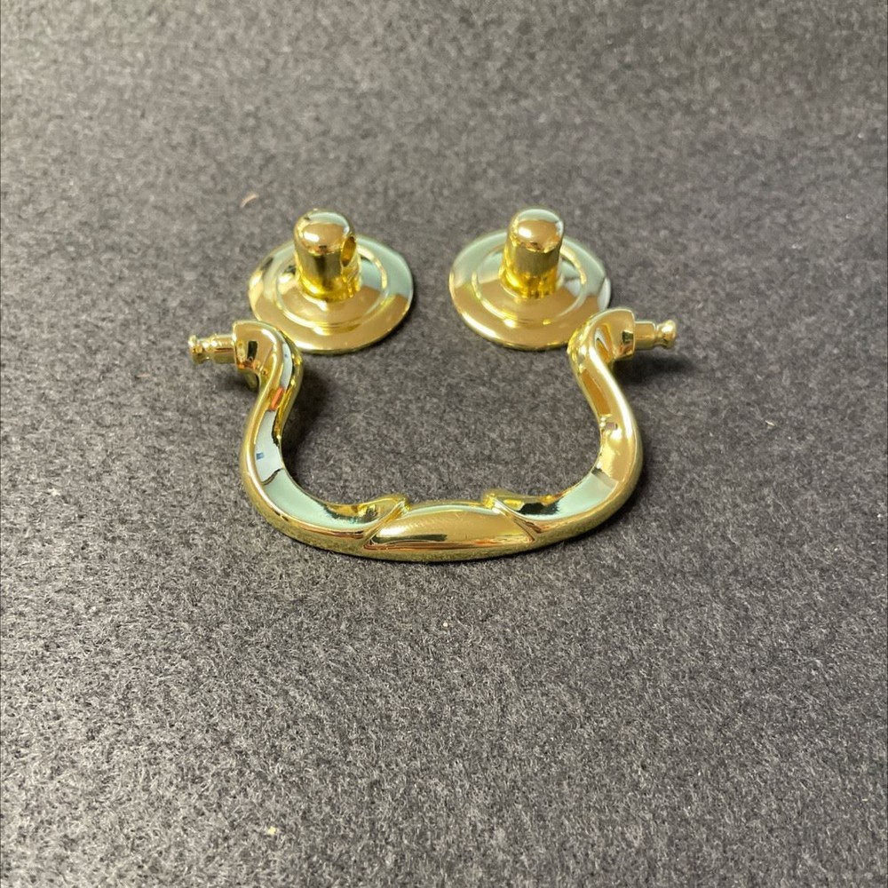 2 5/8" Classic Bail Pull Polished Brass