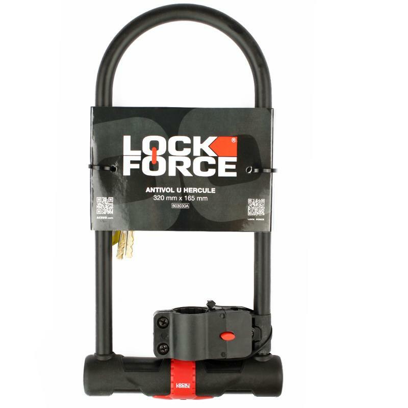 ANTI-THEFT U-LOCK SIZE 320X165 LOCKFORCE HERCULES