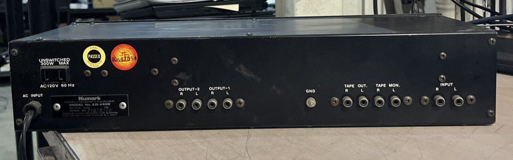 NUMARK EQ 2450 10 BAND - VINTAGE