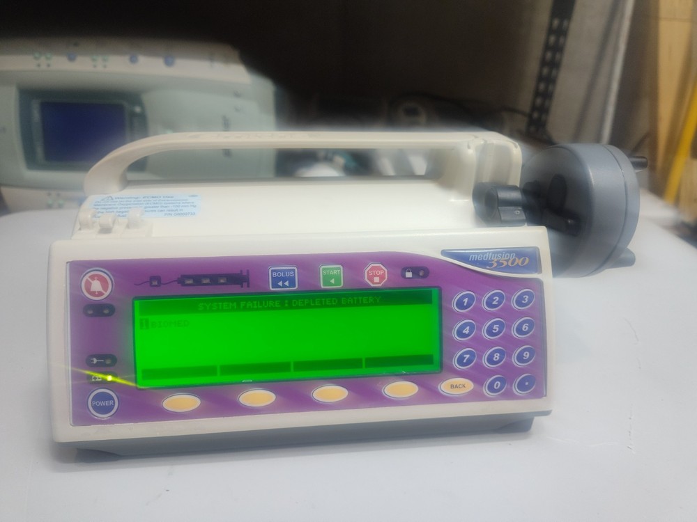 smiths medfusion 3500 infusion pump w/power cable