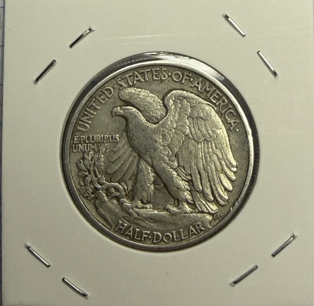 1941 P XF Walking Liberty Silver Half Dollar