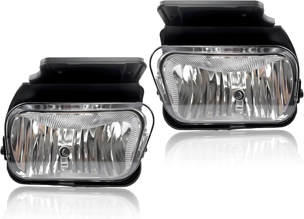 Fog Lights Assembly Compatible with 2009-2012 Dodge Ram 1500 2010-2018 RAM 2500