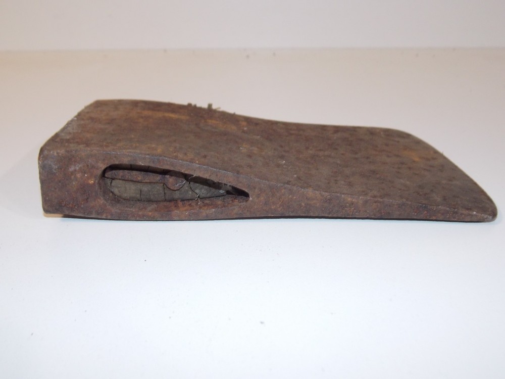 Vintage Unbranded 4.25" Single Bit Axe Head 3lbs 6.3oz