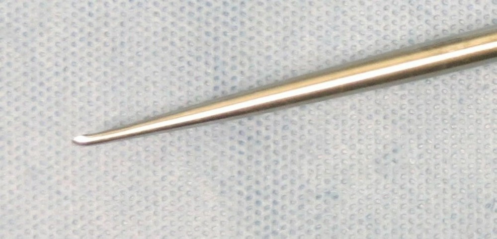 Codman Karlin 46-3153 Curette, Forward Straight, 000