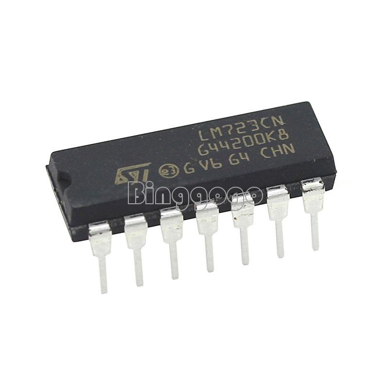 2pcs LM723CN LM723 Adjustable Voltage Regulator 2-37V 150m