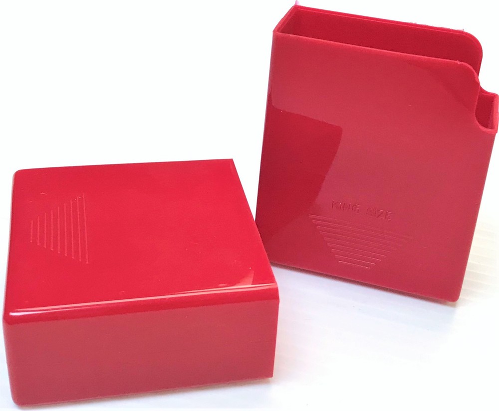 Eclipse Hard Plastic Crushproof Pull Apart Cigarette Case, 2ct, Kings or 100s