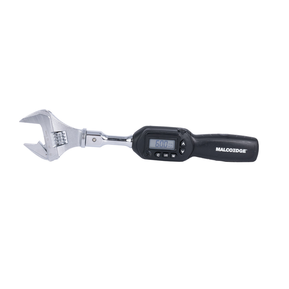 MalcoEdge DTW Digital Torque Wrench with Adjustable Head – Programmable,
