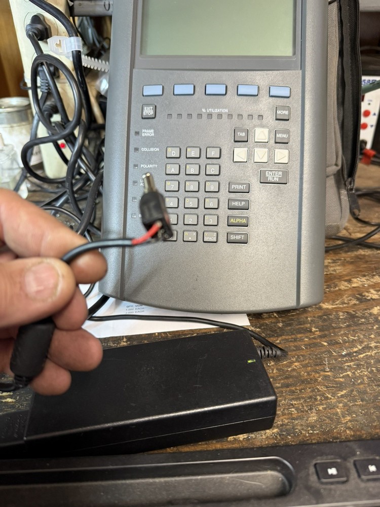 Fluke 682 Enterprise LANMeter w/ Network Map & Case! Power Tested