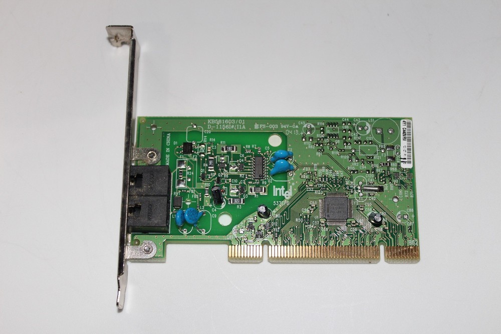 INTEL 56Kbps FAX MODEM Desktop PC PCI Interface Desktop KB581603/01