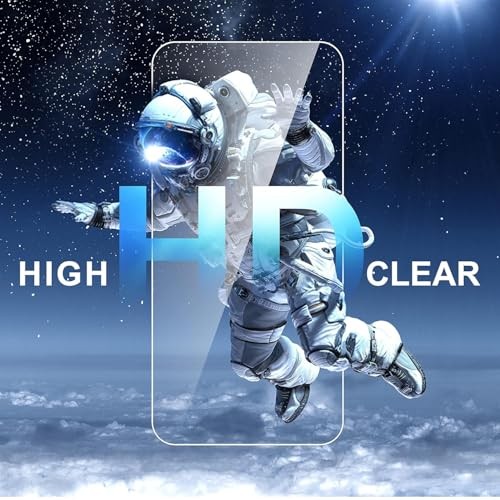 3-Pack Shatterproof Tempered Glass Screen Protector for [Easy iPhone 17