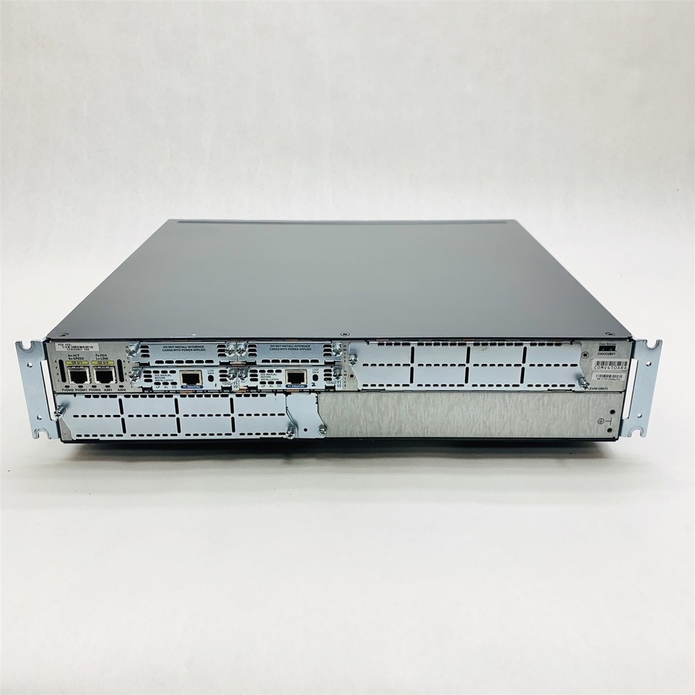 Cisco 2821 Integrated Services Router ISR 2821 VPN Security Network Router
