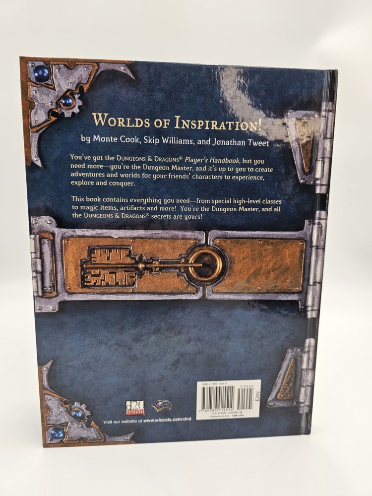 Dungeon Master's Guide: Core Rulebook II D20 First Printing 2000 Hardcover