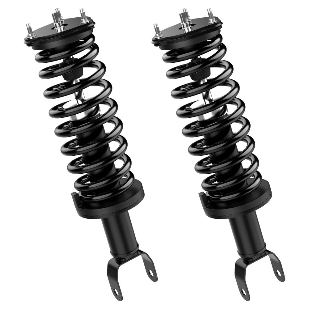 LEDKINGDOMUS Front Complete Strut Shocks and Coil Spring Assembly Compatible wit