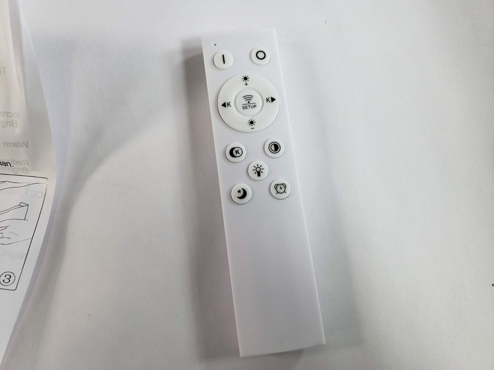 Amansour Dimmable Vanity Light with Remote Control 16 Inch Matte Black