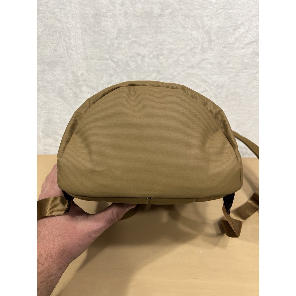 The North Face Never Stop Mini Backpack 5L Brown Tan Monogram NF0A81DV