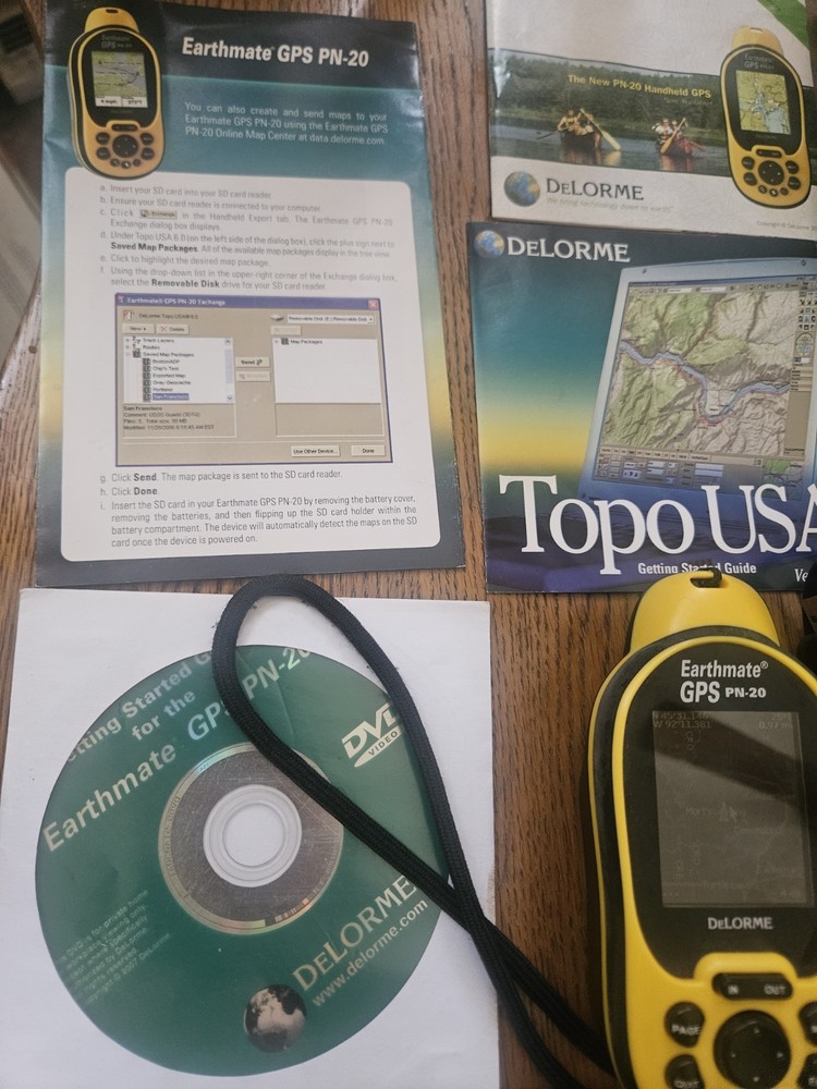 DeLorme EarthMate GPS PN-20 TRACKING UNIT