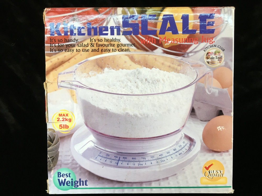 Kitchen Club Kitchen Scale with Measuring Jug NIOB