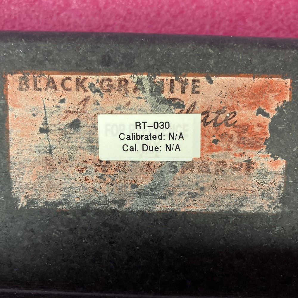 Brown Sharpe Black Granite Angle / Step Block - 12” x 9” x 6”