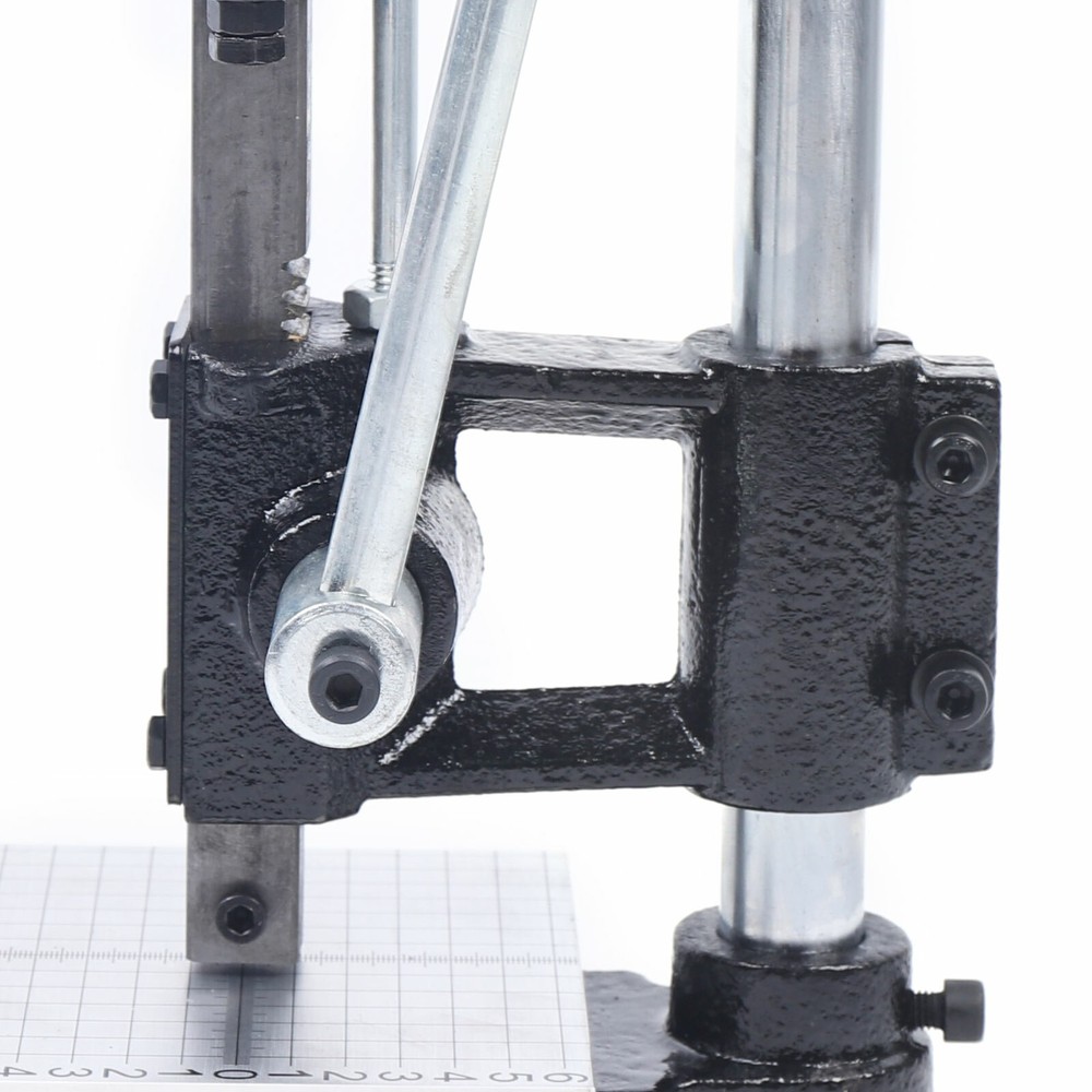 Leather Hole Punching Machine Manual DIY Embossing Press Leather Imprinting Tool