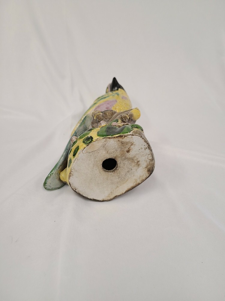 Ceramic Parrot Figure