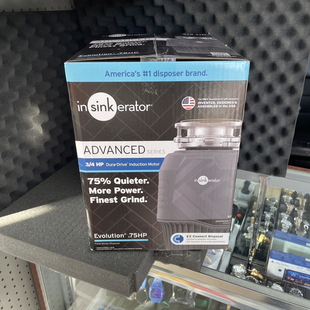 Insinkerator Evolution .75HP 3/4 HP Garbage Waste Disposal Advanced Series