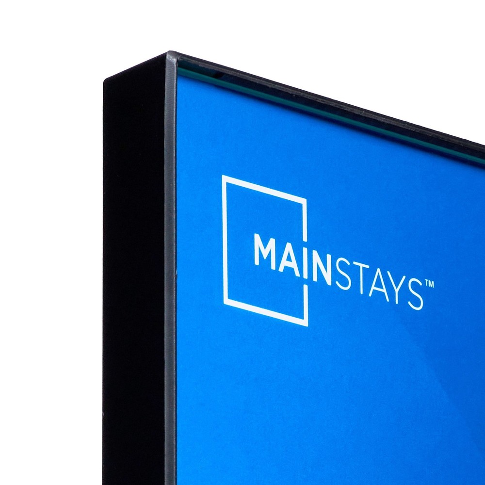 Mainstays 5x7 Front Loading Picture Frame, Black, Set of 12