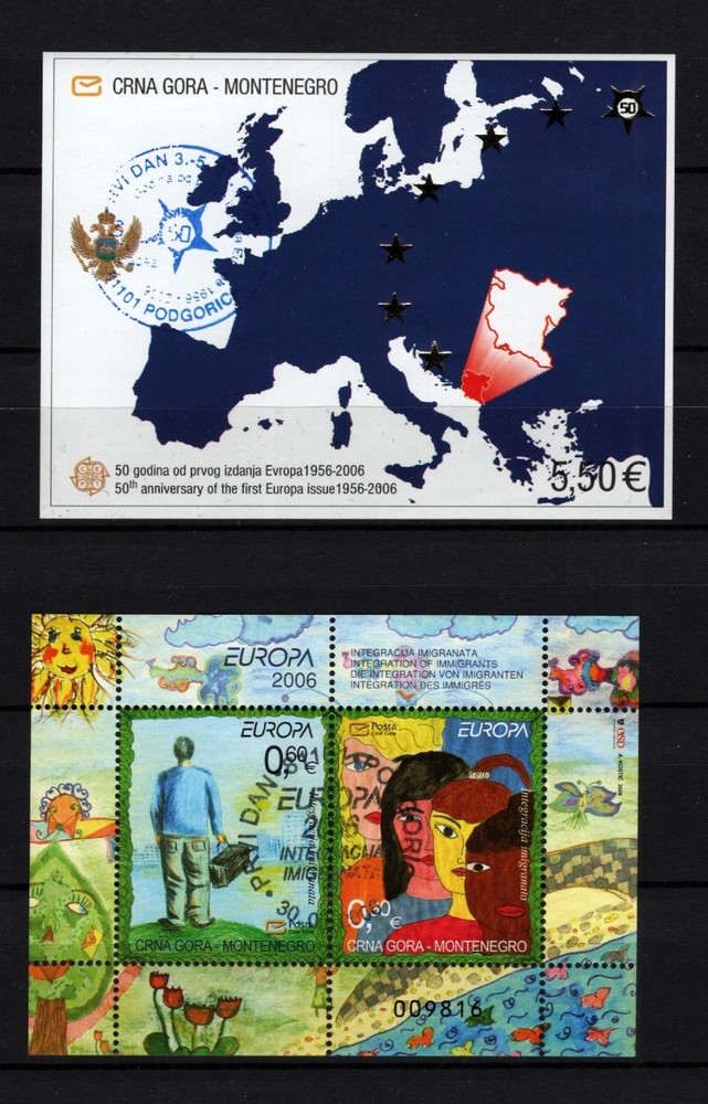 MONTENEGRO EUROPA  USED    (50B)