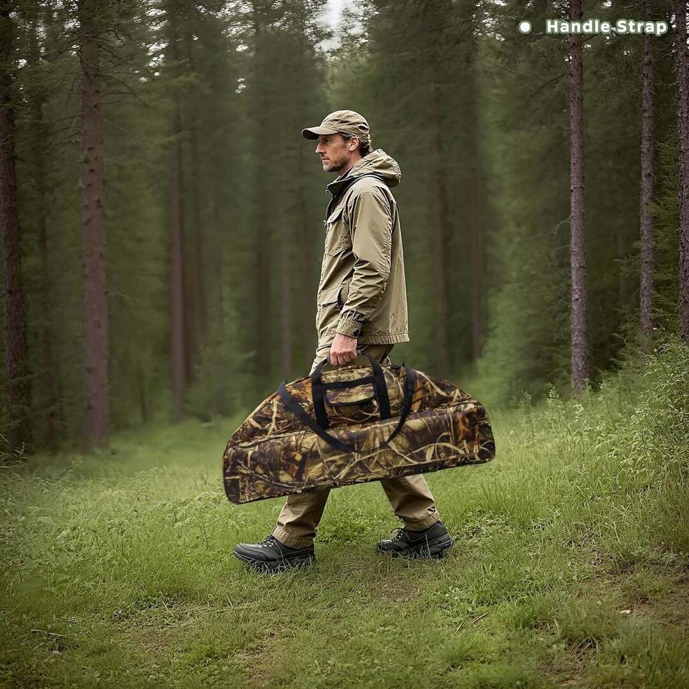 Protective Padded Bow Case with Shoulder Strap