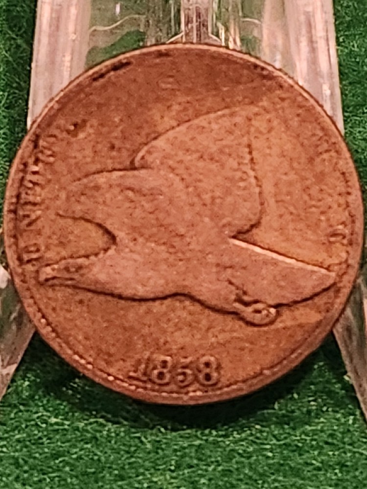 1858 Flying Eagle Cent Penny, FREE SHIPPING!