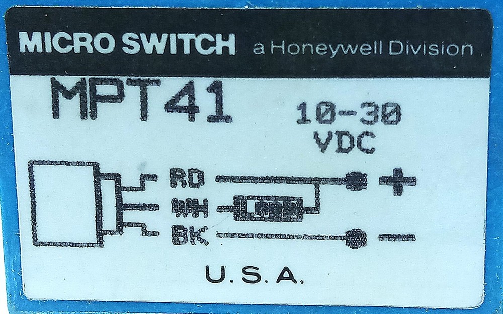 Honeywell MPT41 MICRO SWITCH 10-30 V DC Mini Base