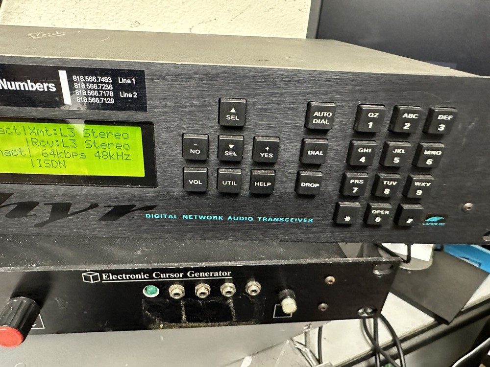Telos Zephyr Digital Network Audio Transceiver Tested and Working