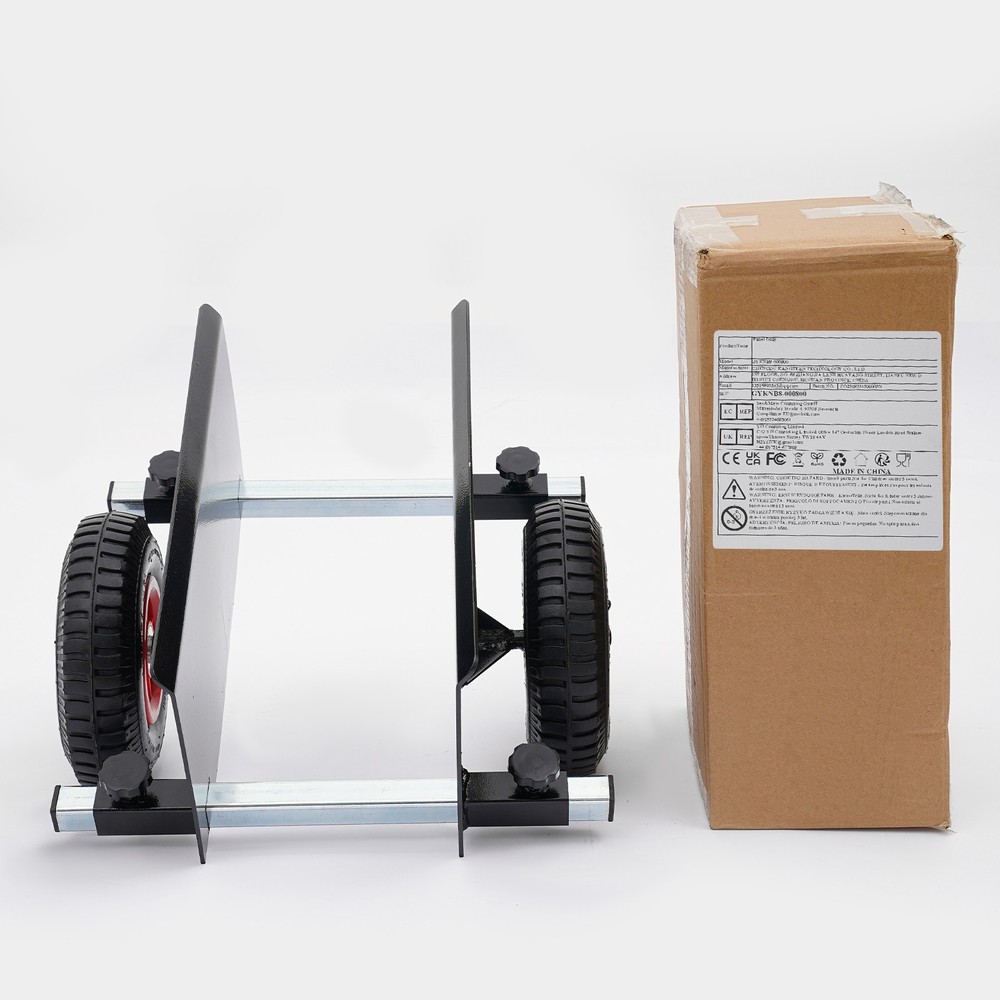 Heavy Duty Adjustable Panel Dolly Panel Dolly with 8" Pneumatic Wheels For Move