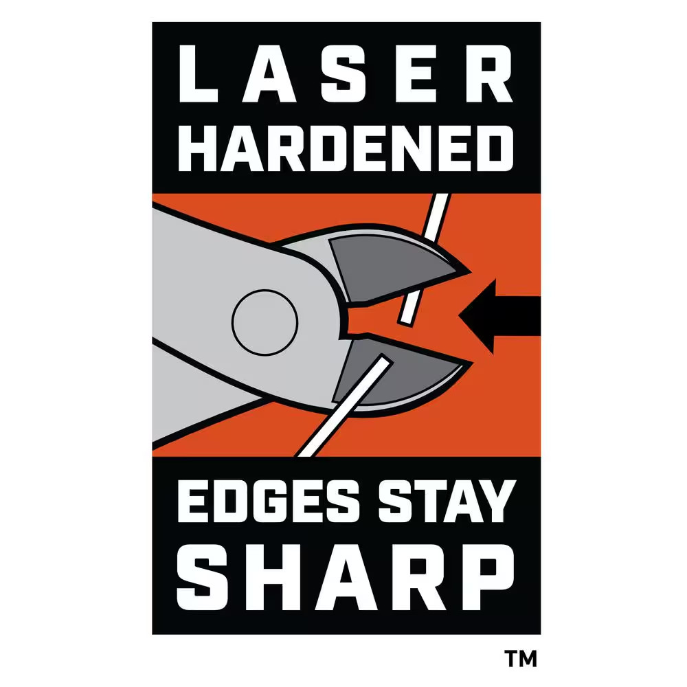 8.5 In. Angled Compact Wire and Bolt Cutter