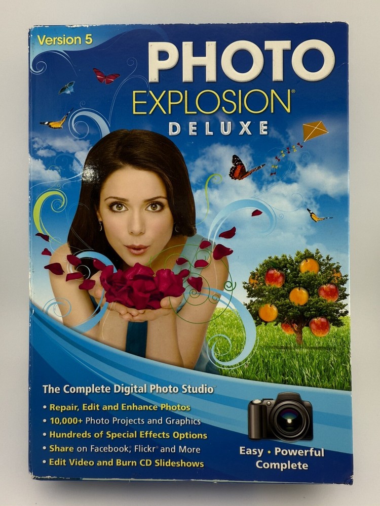 Photo Explosion Deluxe Complete Digital Photo Studio