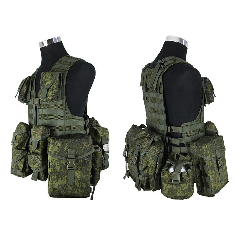 Tactical EMR Russian Vest 6sh117 Training Accessory bag storage Pouch Set