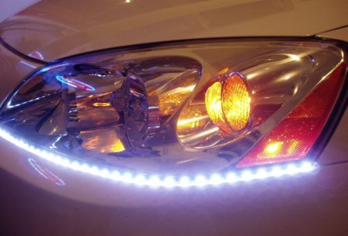 4300K Light LED Head lamp DRL Strips headlamp headlight strip
