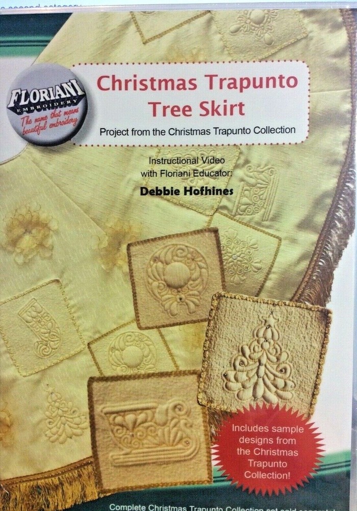Floriani Christmas Trapunto Project DVD