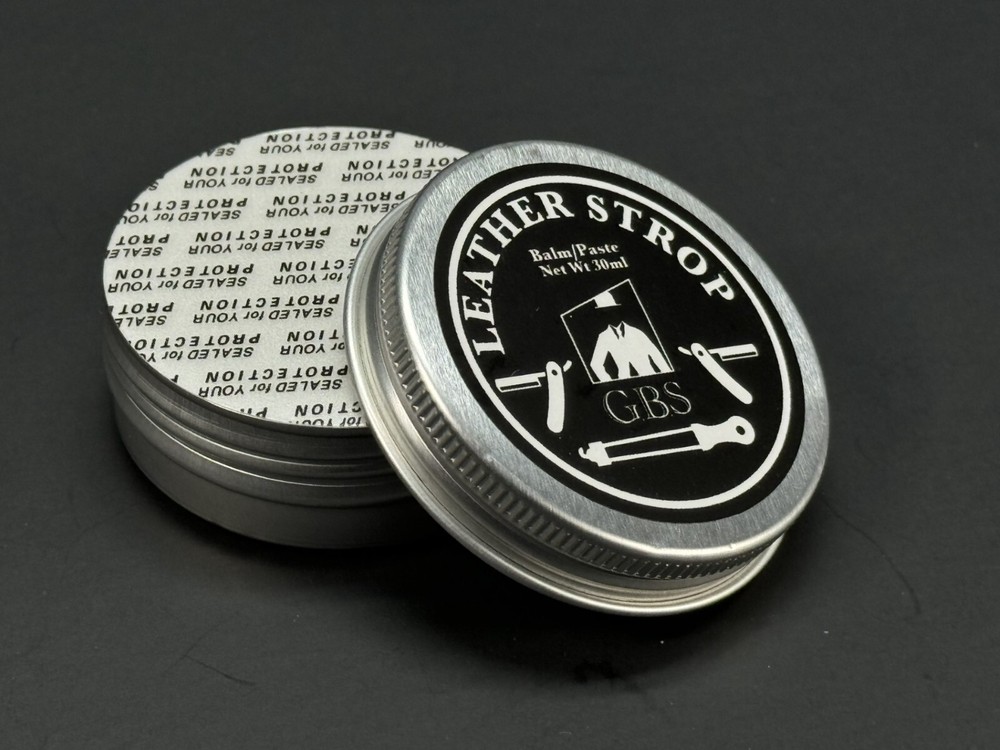 LEATHER STROPS BALM PASTE 30ML TUB JAR FOR LEATHER STROPS