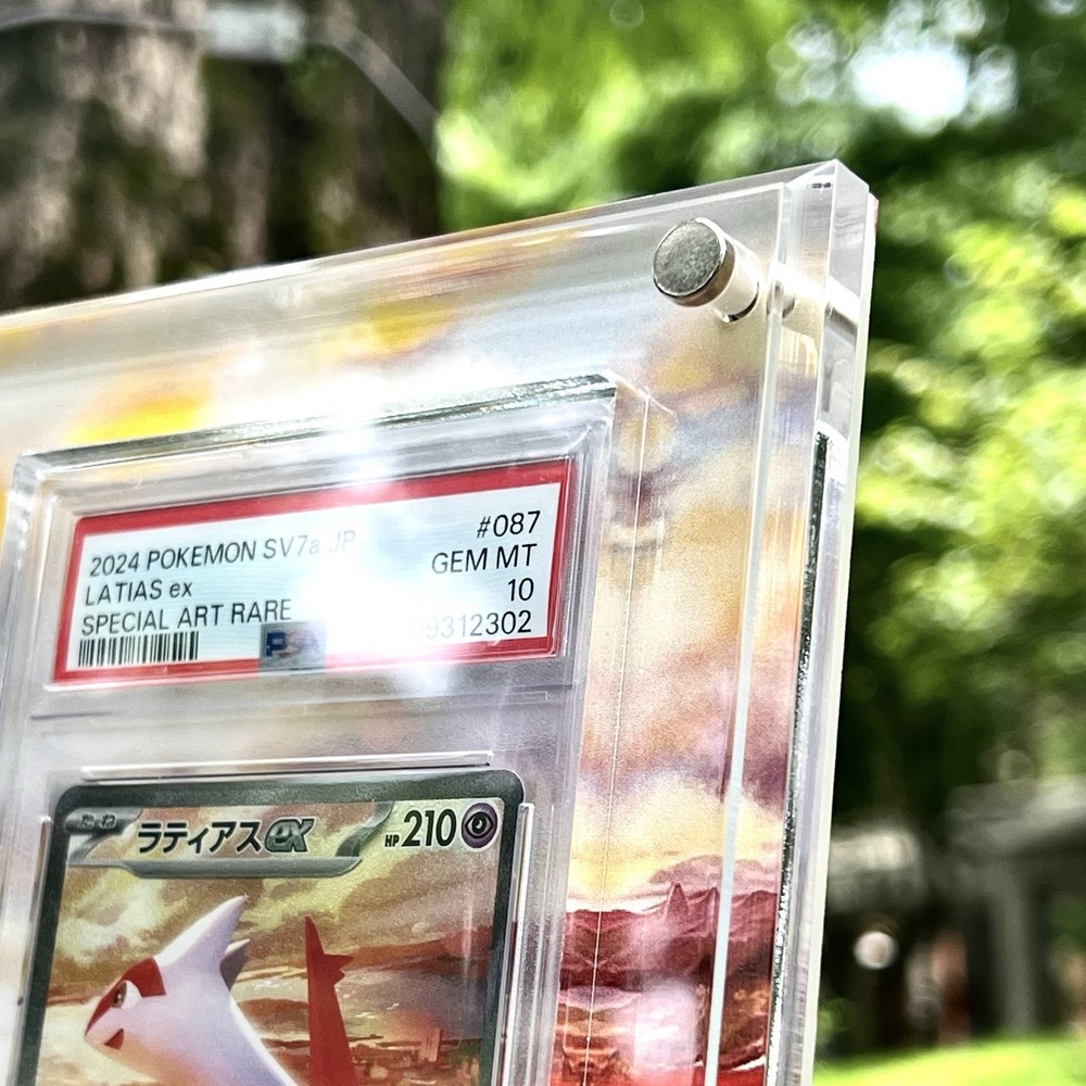 Latias ex Sar & Latios ar set Custom PSA Card Display Frame Case