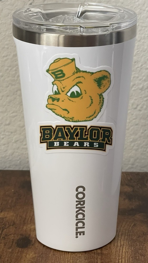 Baylor Bears University Vintage Tailgate Sticker