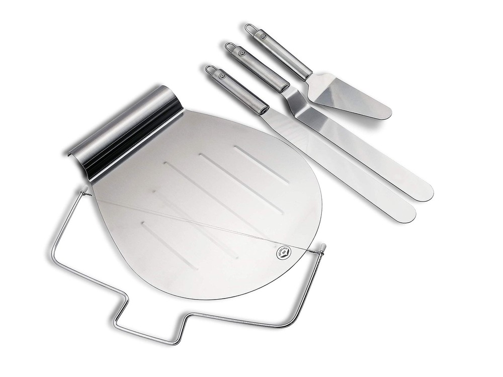 Stainless Steel Cake Customizing Decorating Serving 5pc set, Cake Server Lift...