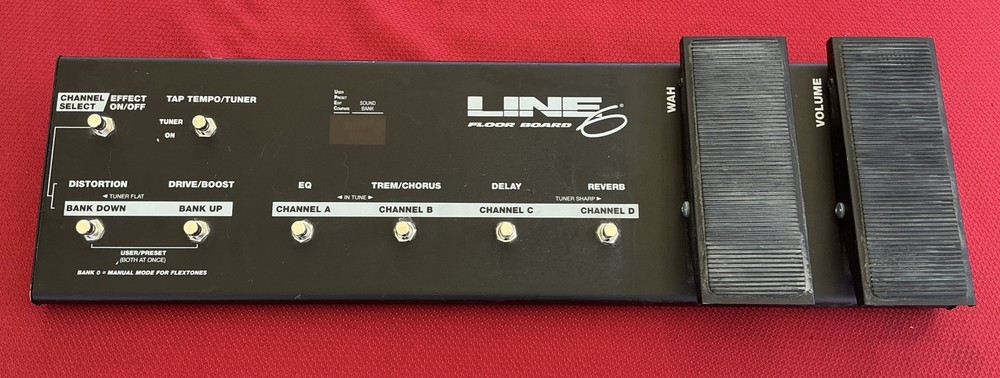 Line 6 Floorboard Floor Board Channel Effects Amp Controller