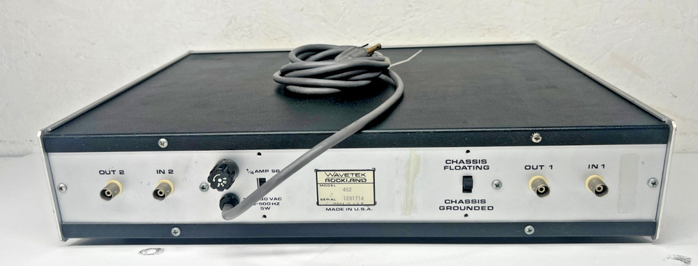 Wavetek Rockland 452 Dual Hi/Lo Filter