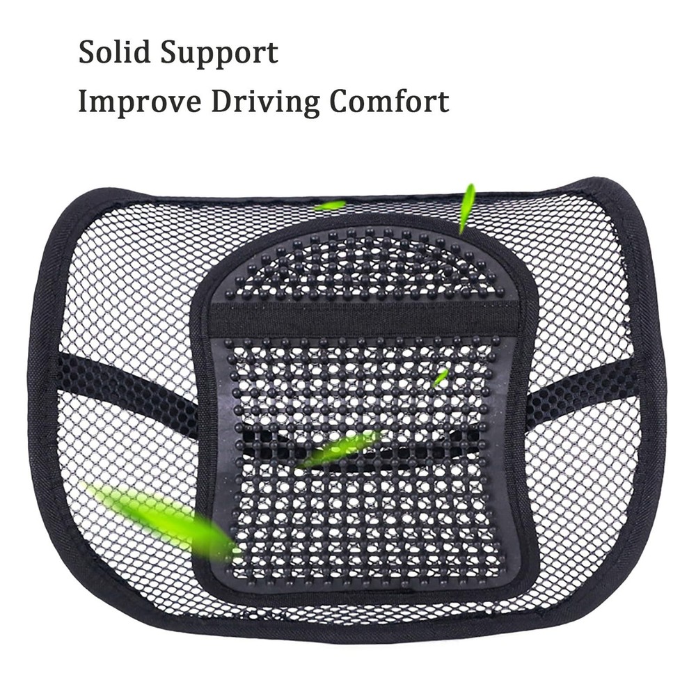 Ochine Lumbar Support with Breathable Mesh, Mesh Back Support, A