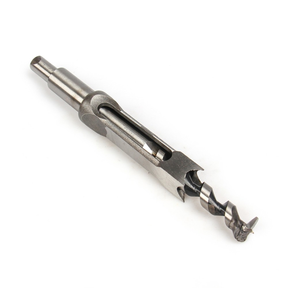 Square Hole Drill Bits Saw Wood Mortising Mortise Chisel Set Woodworking Tools